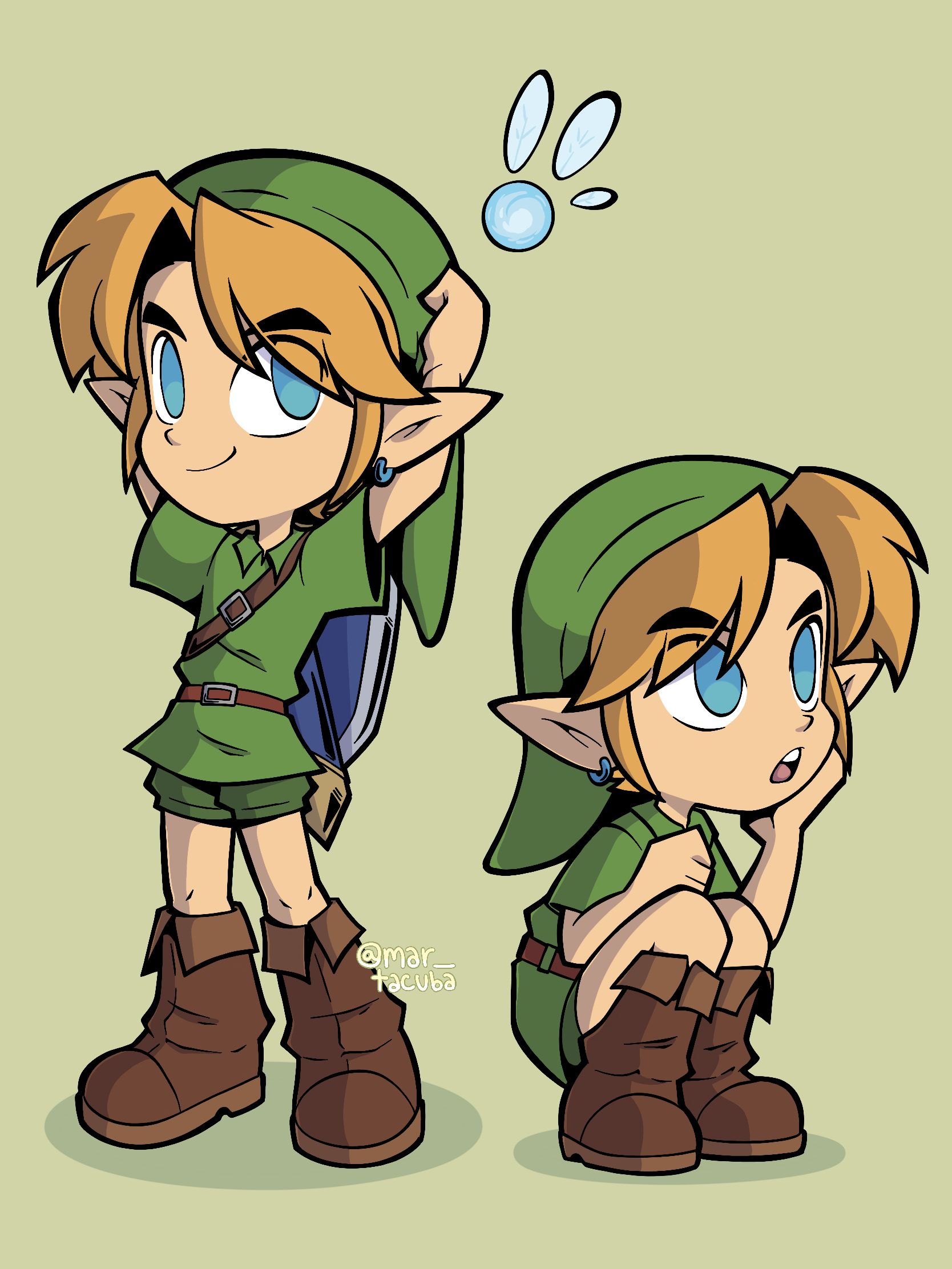 'Young Link'..Character name: Young Link (Ocarina of Time).